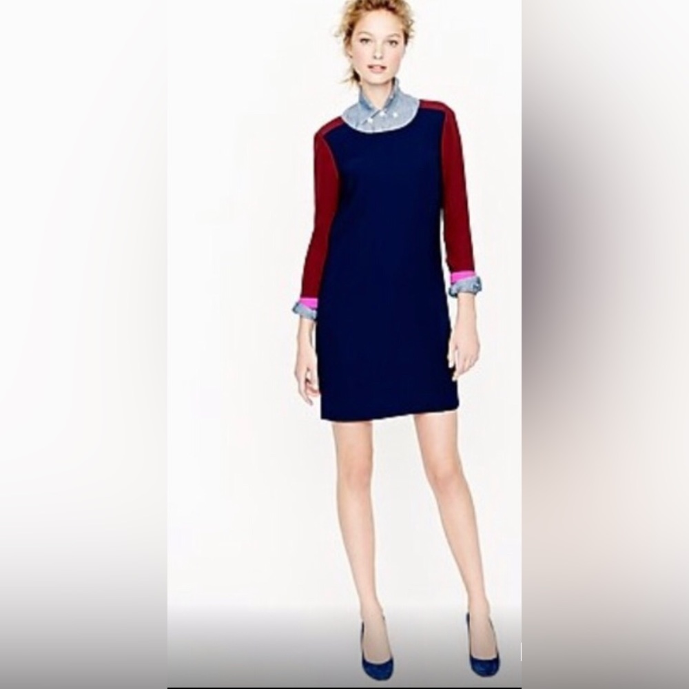 J. Crew Collection Color block Shift